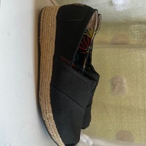 Black Memory Foam Bobs Shoes